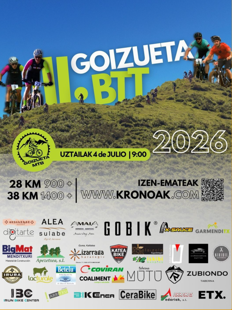 BTT Goizueta 2026 – 2ème édition
