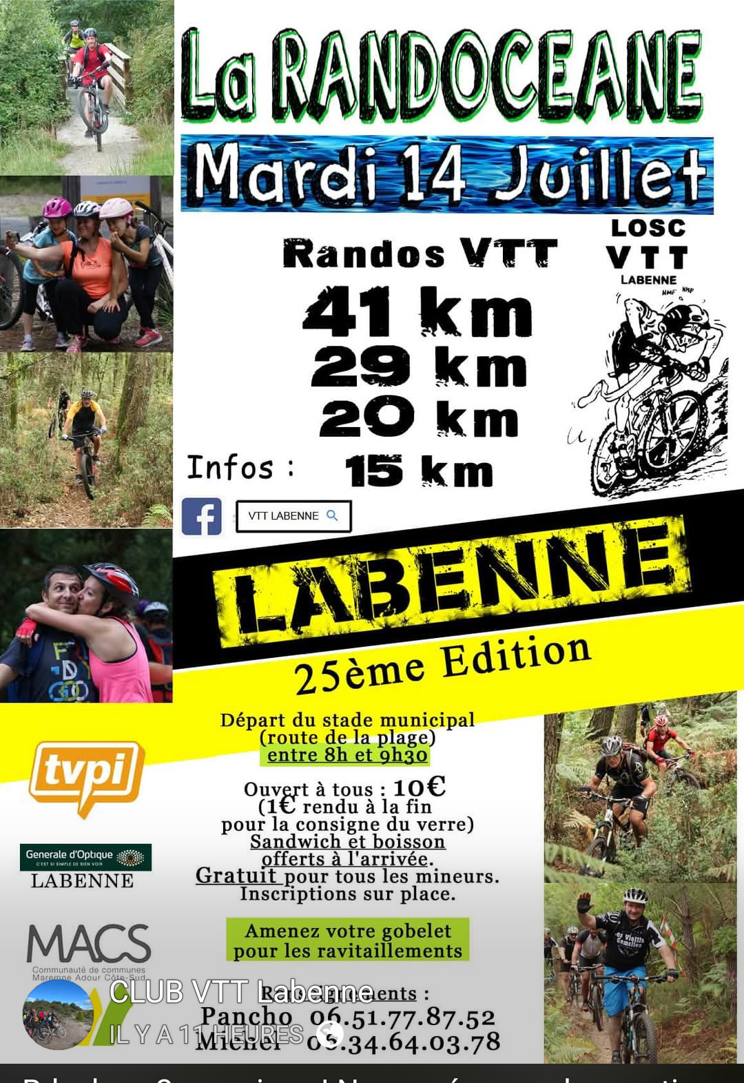 La Randocéane – Labenne 2026