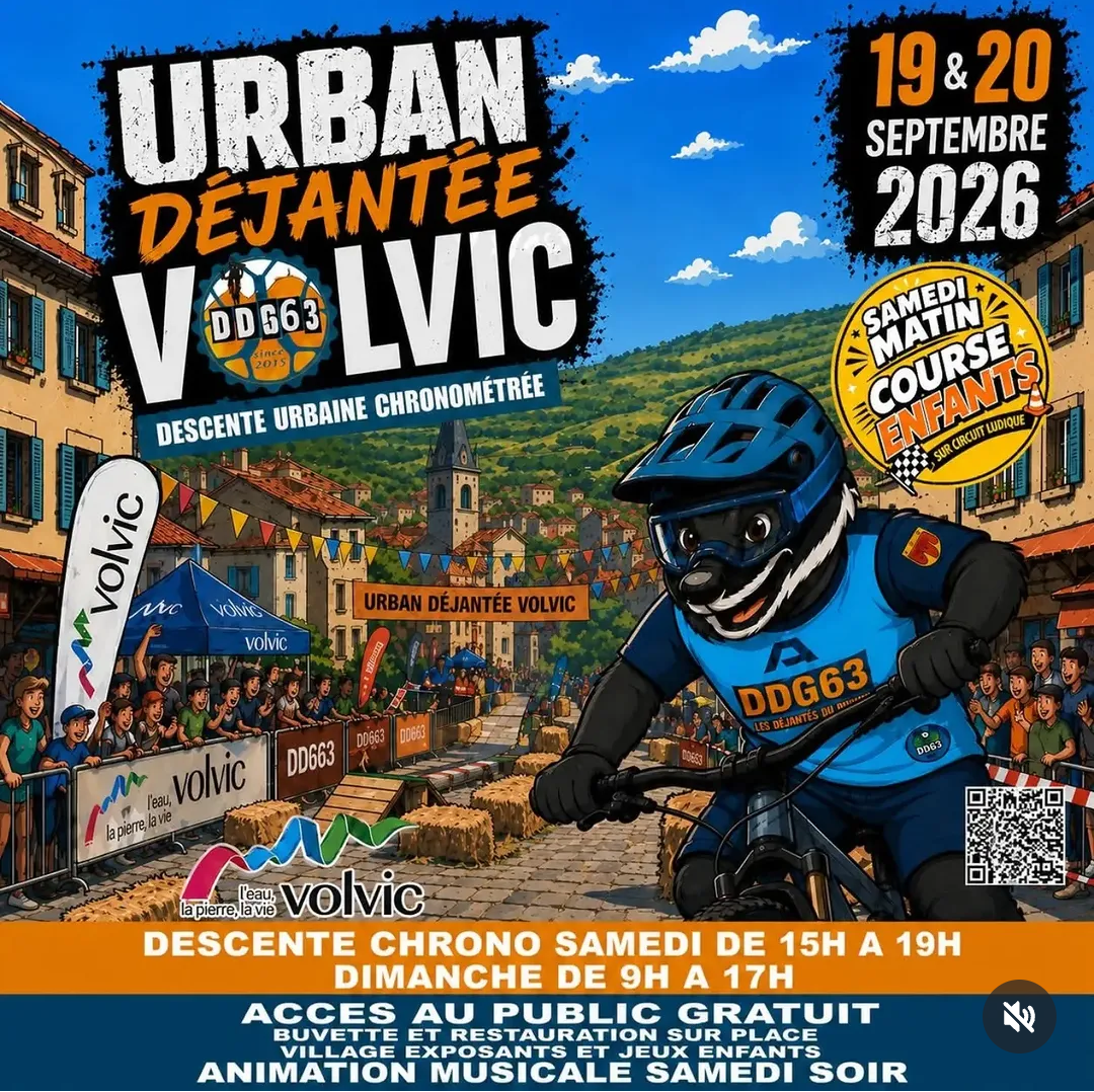 Urban Déjantée Volvic 2026 – DDG63